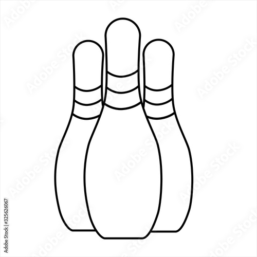 Coloring page outline of skittles toy. Vector illustration.