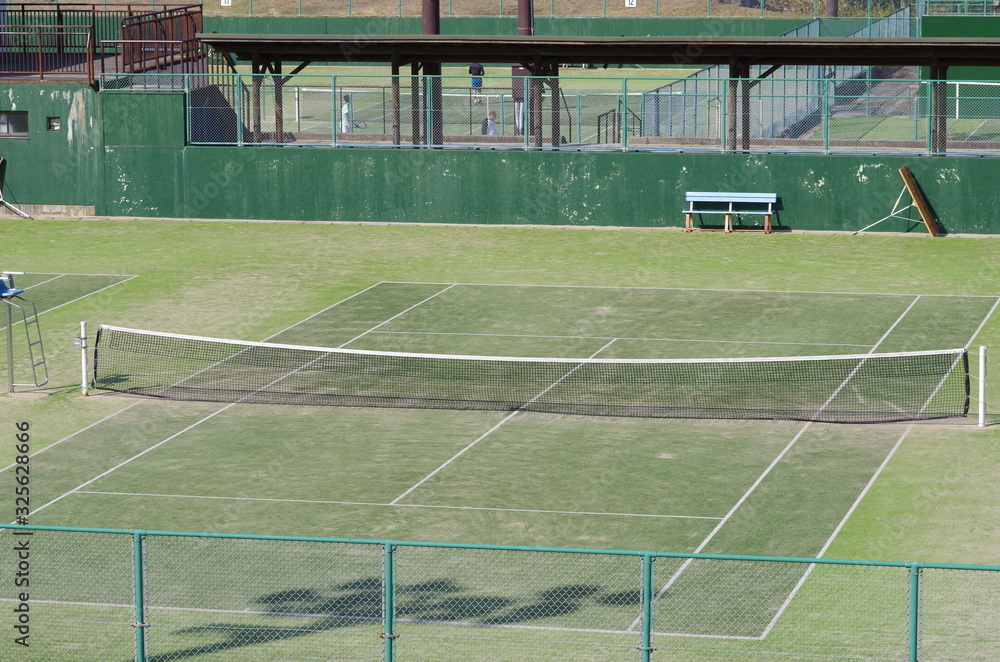 Obraz premium テニスコート