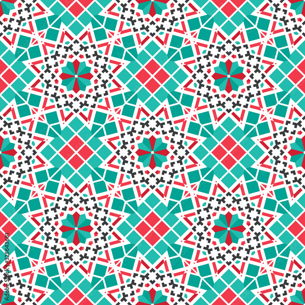 Vector Asian Geometric Pattern