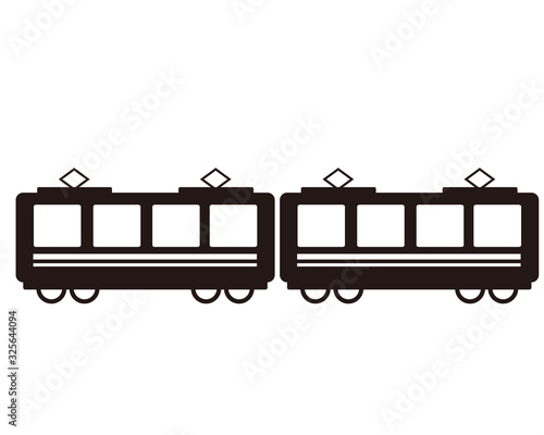 電車　列車　鉄道　アイコン　
