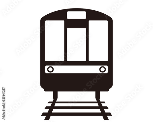 電車　列車　鉄道　アイコン　