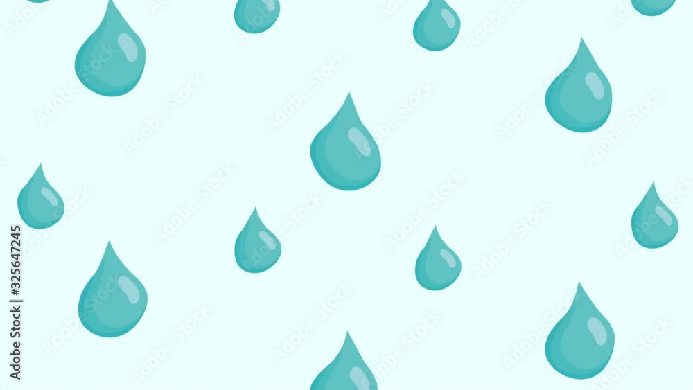 water day campaign animated with drops pattern water day campaign animated with drops pattern