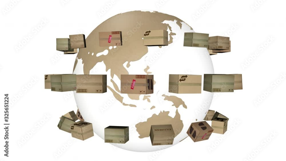 Logistics around earth Logistics around earth