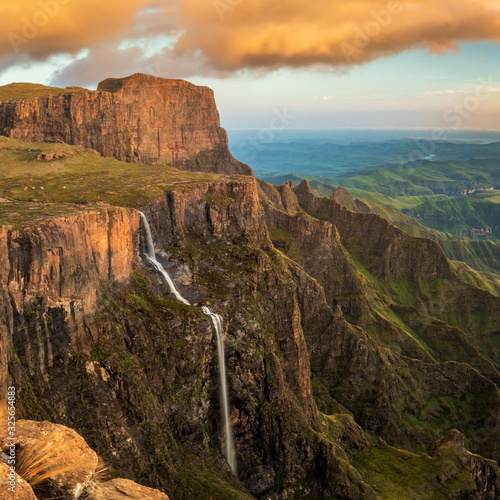 Tugela Falls - Drakensberg Mountains, South Africa. photo