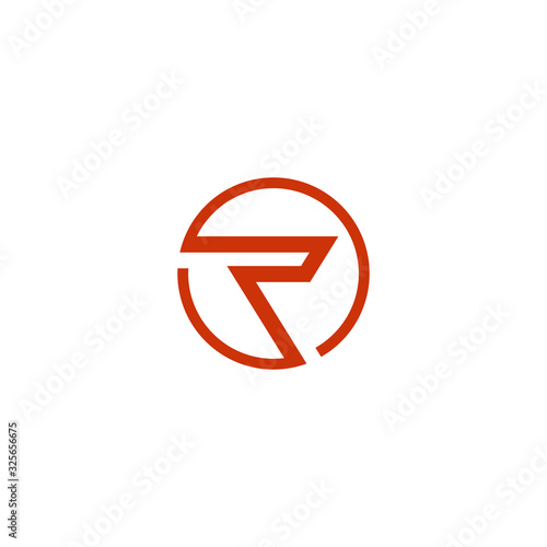 Free Download Creative R Letter Logo Design, Simple Initial in Circle, Abstract Vector Concept for Sport, Business, Finance, and Corporate Branding with Modern Minimalist Style - GFXLoad