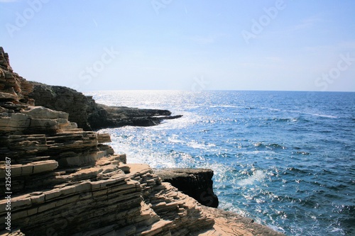 view in nature park Kamenjak, Premantura near Pula, Croatia #325661087