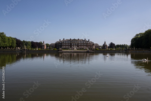 Famous old Westphalian castle with large park