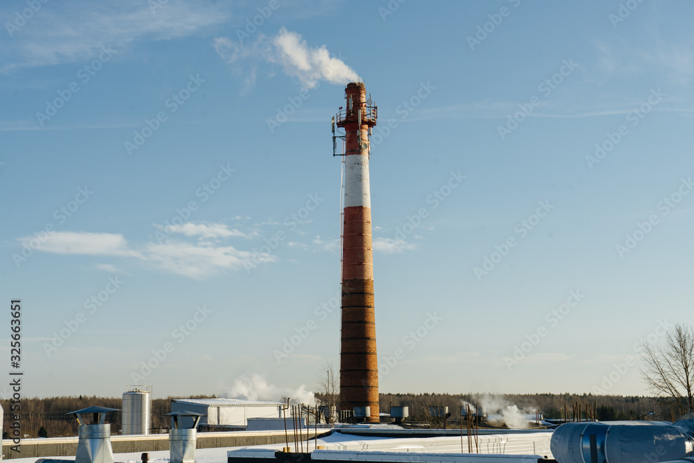 Obraz premium brick chimney