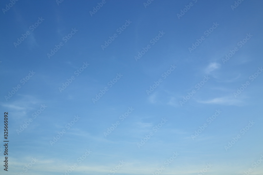 clear blue sky background