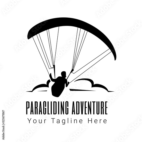 Template Paragliding Adventure Logo