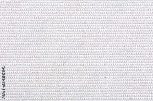 Acrylic canvas background in classic white color as part of your personal design work.
