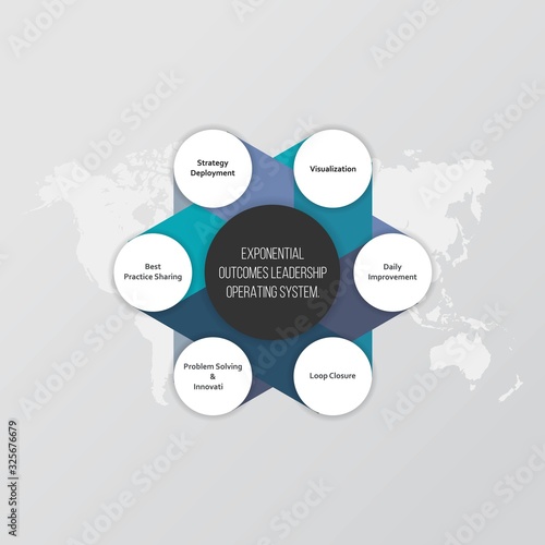 Abstract Infographic Element Design vector