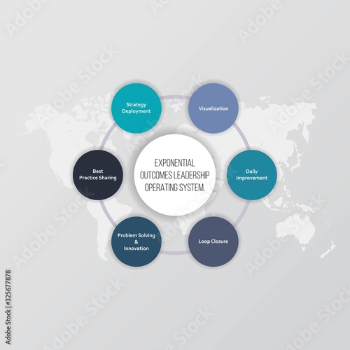 Abstract Infographic Element Design vector