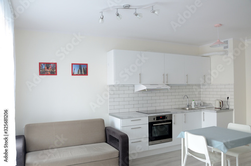 New apartment with kitchenette