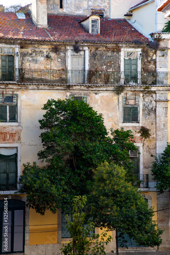Wallpaper Mural old houses in lisbon portugal Torontodigital.ca
