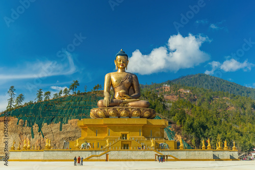 Canvas Print Buddha Dordenma statue in Thimphu, Bhutan