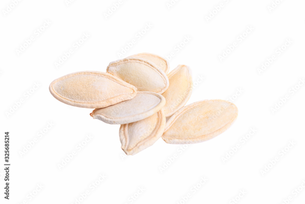 Unpeeled pumpkin seeds