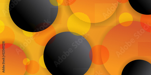 Gradient geometric shape ba...