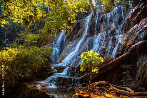 Kuang Si Waterfall  Luang Prabang  Laos