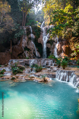 Kuang Si Waterfall  Luang Prabang  Laos