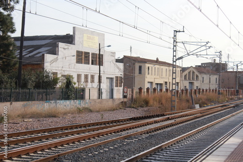 Estación de tren, ferrocarril