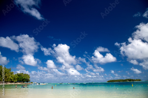 Blue Bay Beach in Mauritius