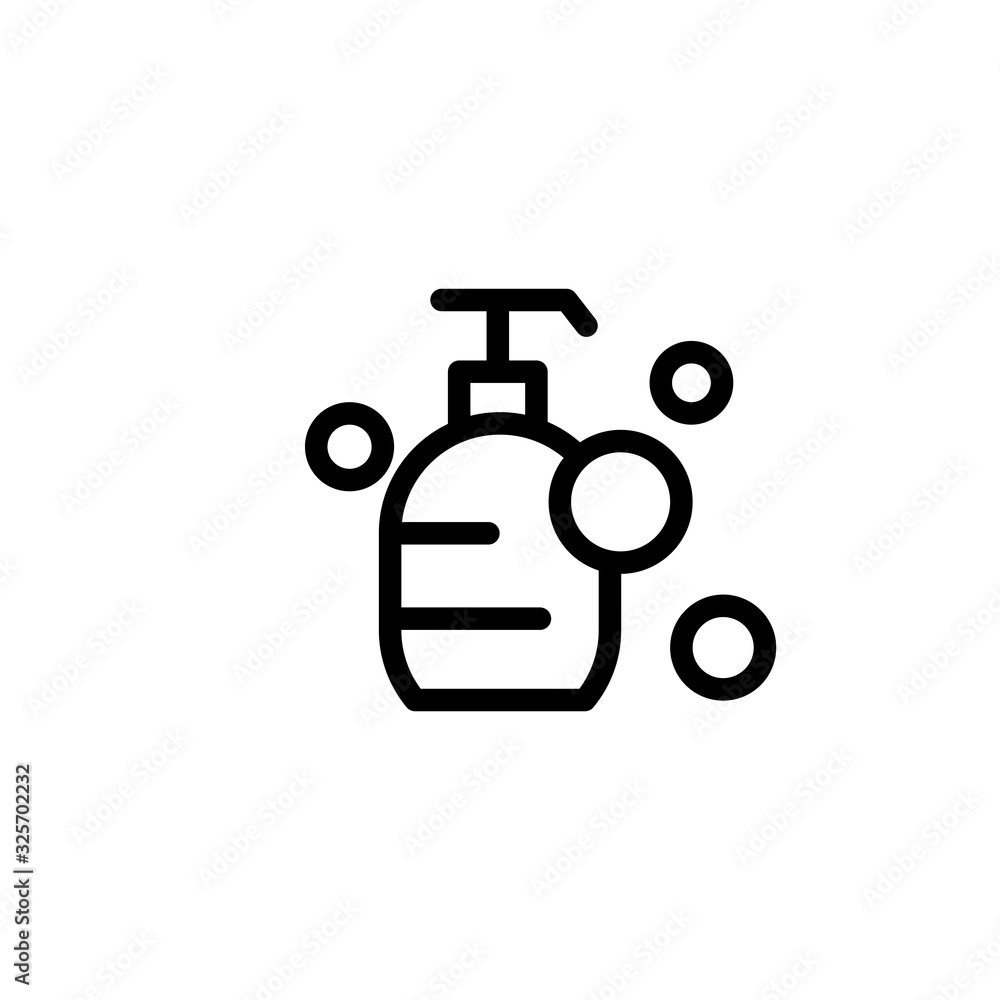 Obraz premium Vector illustration, soap icon design