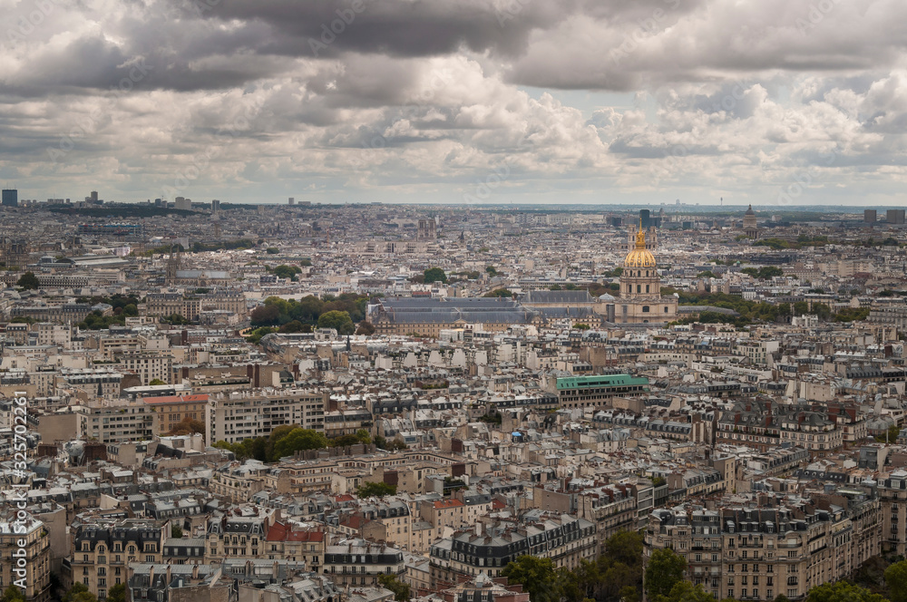 Vista desde la Torre Eiffel.