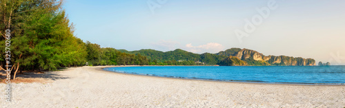 Noppharat Thara beach, Krabi, Thailand. Summer and vacation concept.