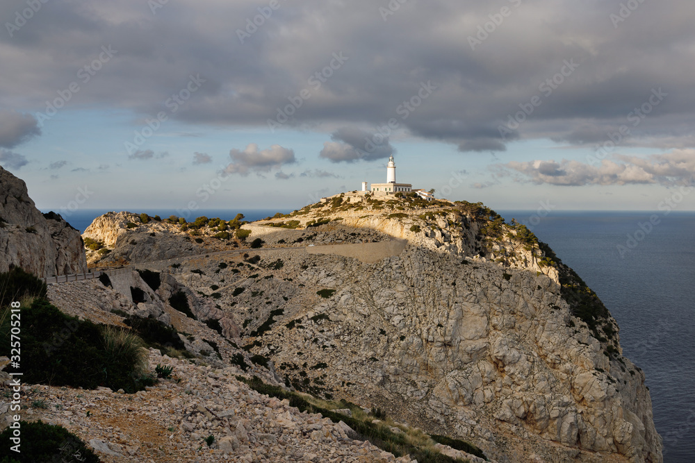 Cape Formentor lighthouse in Mallorca, Spain