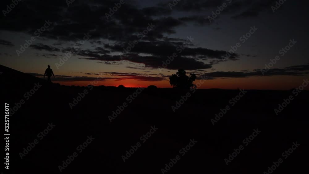 Lake Mungo Desert Australia Sunset Timelapse Lake Mungo Desert Australia Sunset Timelapse