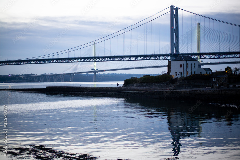 Fototapeta premium british Scotland England cityscape landscape