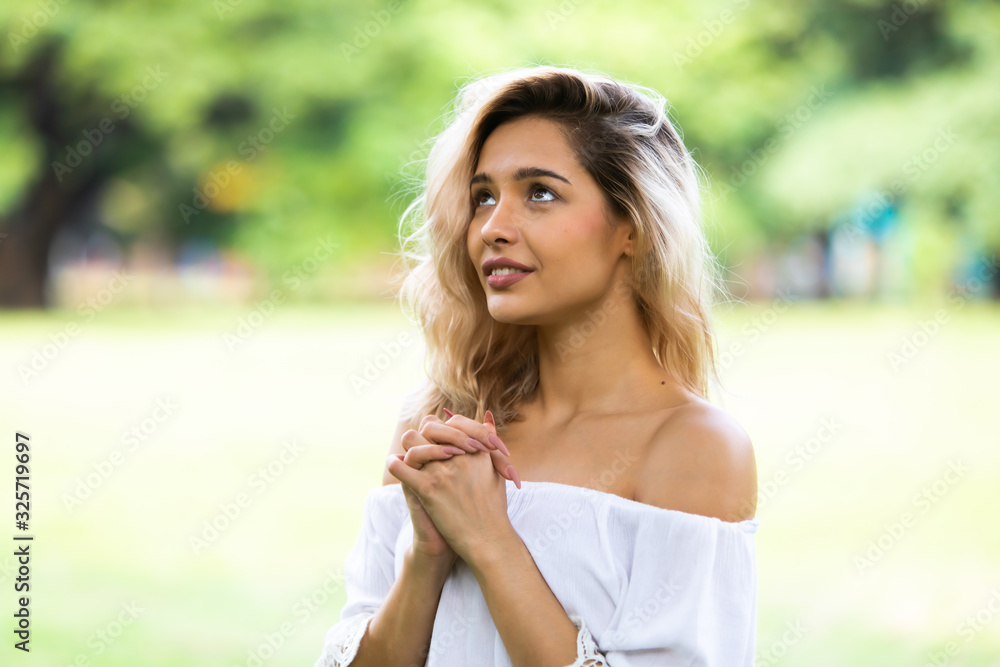 Freedome Happy young beautiful Woman Enjoying life at Nature park concept. Freedome Happy young beautiful Woman Enjoying life at Nature park concept.