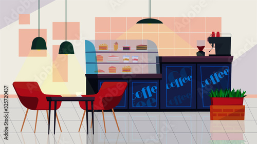 Outdoor cafe - Background