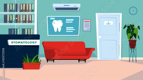 Dentistry waiting room - Background