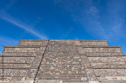 The Pyramids in ancient city of Teotihuacan in Mexico.