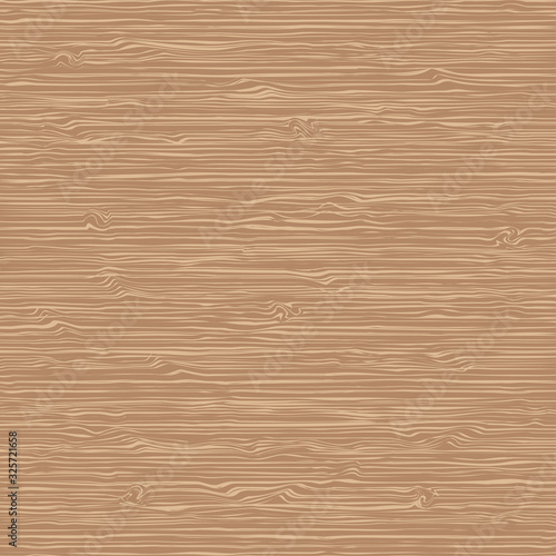 Fototapeta Naklejka Na Ścianę i Meble -  Brown wood texture vector background. Vector illustration