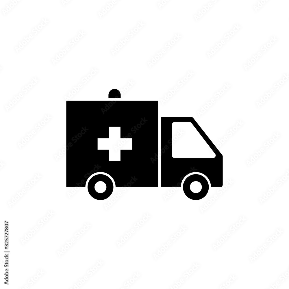 Ambulance Icon Vector Logo Template. Ambulance Icon Design Ambulance Icon Vector Logo Template. Ambulance Icon Design