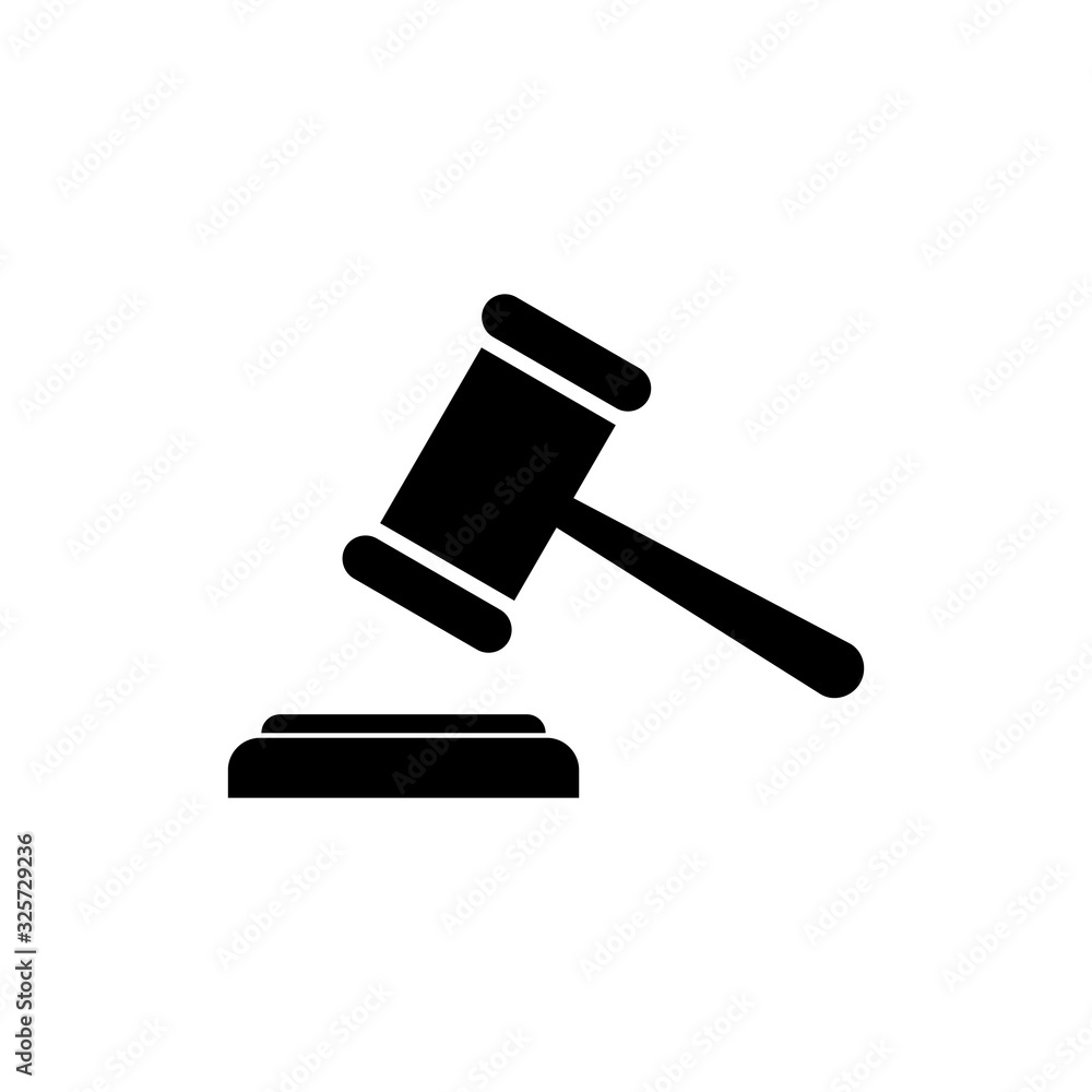 Gavel icon vector. Hammer icon vector. Judge Gavel Auction Icon. Bid Gavel icon vector. Hammer icon vector. Judge Gavel Auction Icon. Bid