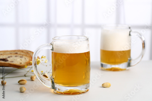 Beer in glass 