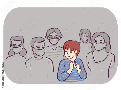 Teen Guy Scared No Protecti...