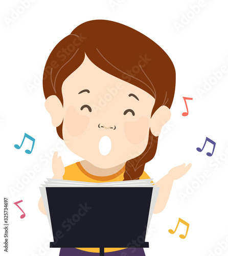 Girl Dwarfism Singing Music...