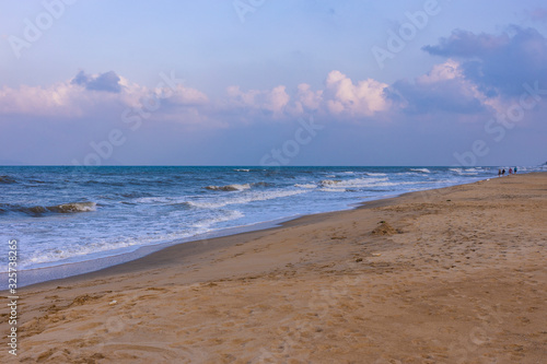 Beautiful landscape with sea beach in Vietnam