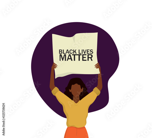 Black Lives Matter concept