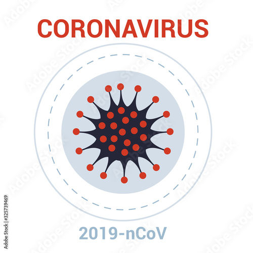 2019-nCoV. Coronovirus alert. Dangerous virus epidemic. Chinese pneumonia.