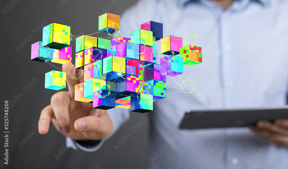 Cloud storage and Computing concept. Cloud storage and Computing concept.
