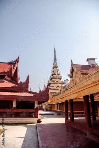 Wallpaper Mural Mandalay Royal Palace, Mandalay, Myanmar Torontodigital.ca