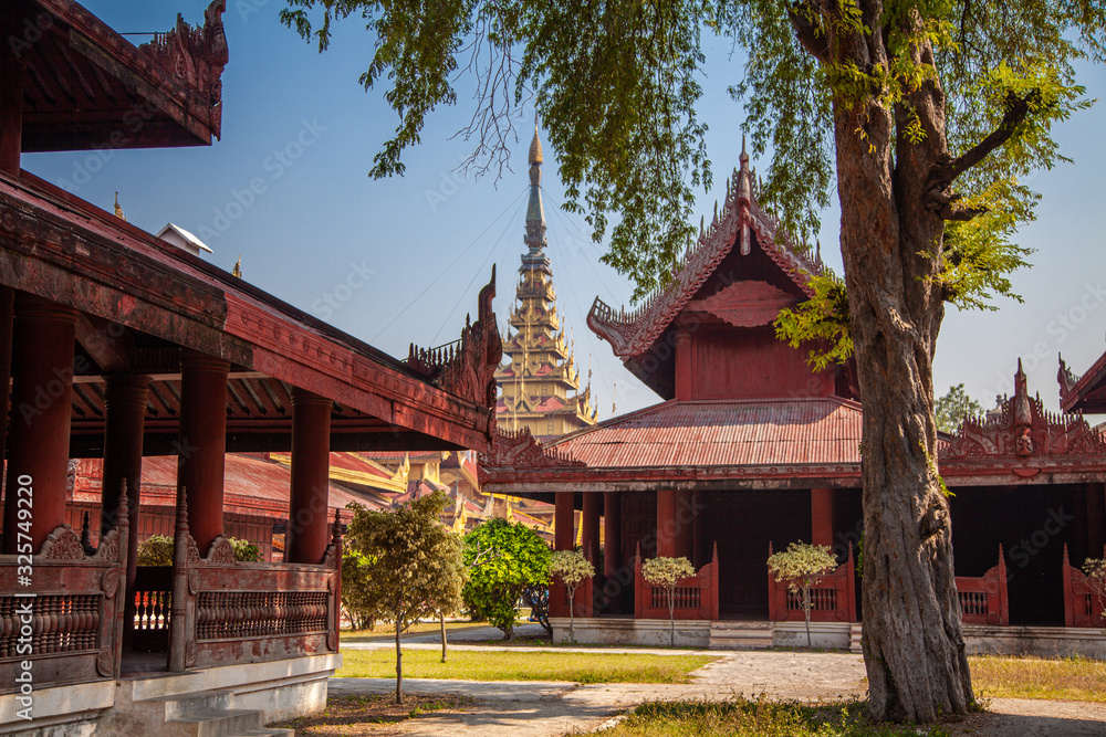 Mandalay Royal Palace, Mandalay, Myanmar