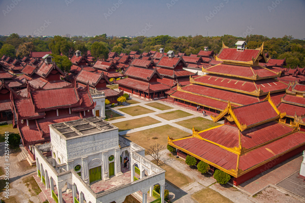 Mandalay Royal Palace, Mandalay, Myanmar