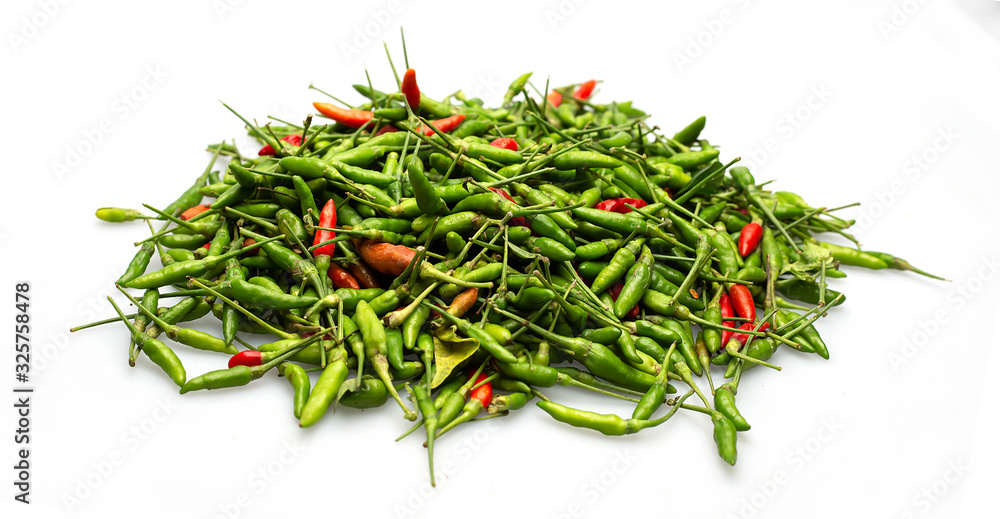 chili pepper isolated on a white background chili pepper isolated on a white background